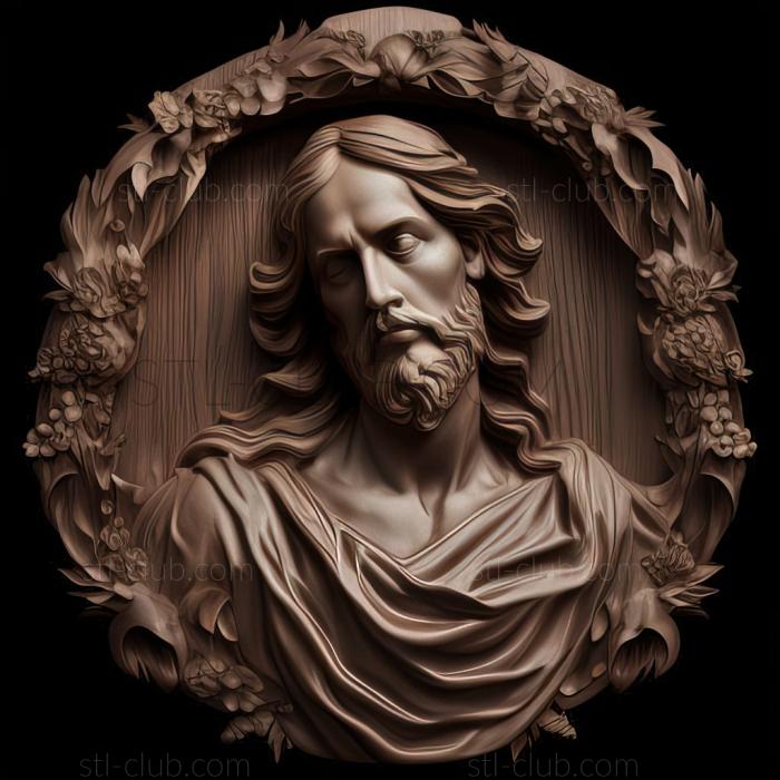 3D model st jesus (STL)